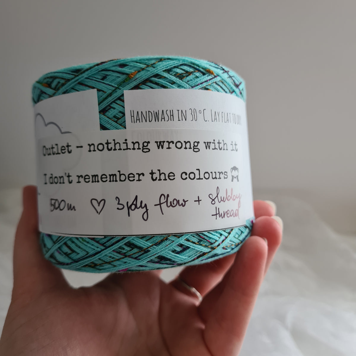Outlet 500m 3ply Ombreccino Flow + slubby thread – Woollyccino