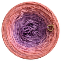 Ombreccino flow lilac, amethyst, blush, agave