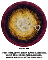 Outlet 1000m 3ply, mosaicake, new category!