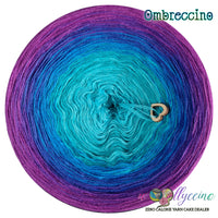 Ombreccino riviera, lagoon, seablue, lapis, indigo, thistle