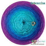 Ombreccino riviera, lagoon, seablue, lapis, indigo, thistle