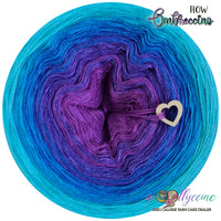 Ombreccino flow thistle, indigo, lapis, seablue, lagoon, riviera