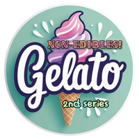 Mirtillo Brinato (Frosted Blueberry), Gelato, NON-EDIBLES