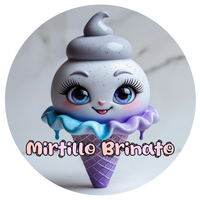 Mirtillo Brinato (Frosted Blueberry), Gelato, NON-EDIBLES