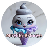Mirtillo Brinato (Frosted Blueberry), Gelato, NON-EDIBLES