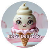 Rosa Deliziosa (Delicious Rose), Gelato, NON-EDIBLES