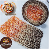 250m, 6 ply, Ombreccino doppio, Evergreen Mint Pop, Lollicakes, NON-EDIBLES