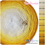 SC-02 Sombreccino / wool white, creme, vanilla, lemon, gold, sun, kurkuma, curry