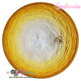 SC-02 Sombreccino / wool white, creme, vanilla, lemon, gold, sun, kurkuma, curry