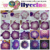 Mandala Peonia, crochet pattern, pdf file, charts only, US crochet terms, to download and print