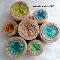 DIY Blanket kit main colour cake