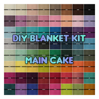 DIY Blanket kit main colour cake