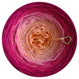 Ombreccino bouquet, pink, fuchsia, hot pink