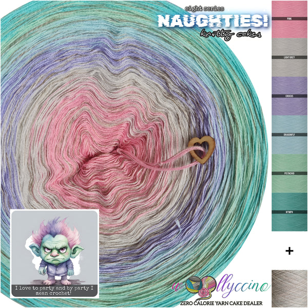 I love to party and by party I mean crochet! Naughties! Limited