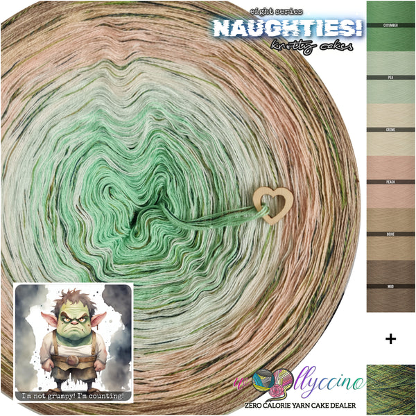 I'm not grumpy! I'm counting!  Naughties! Limited