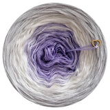 Ombreccino crocus, wool white, light grey