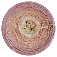 Ombreccino creme, peach, dirty pink /Summer Collection