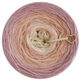 Ombreccino creme, peach, dirty pink /Summer Collection