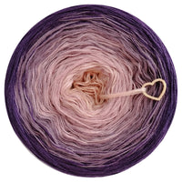 Ombreccino peach, dirty pink, violet, purple /Summer Collection