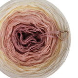 Ombreccino dirty pink, peach, vanilla, creme