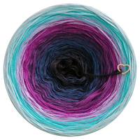 Ombreccino black, midnight blue, purple, thistle, crocus, riviera, dragon