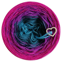 Ombreccino mandala capri, jasna benzyna, benzyna, oset, ostry róż