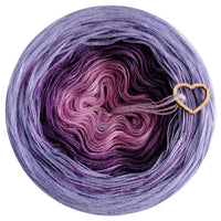 Mandala Ombreccino baby pink, ametyst, łubin, krokus