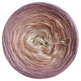 Ombreccino creme, peach, dirty pink