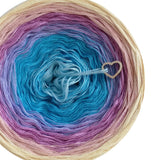 Ombreccino dragonfly, capri, crocus, amethyst, peach, vanilla
