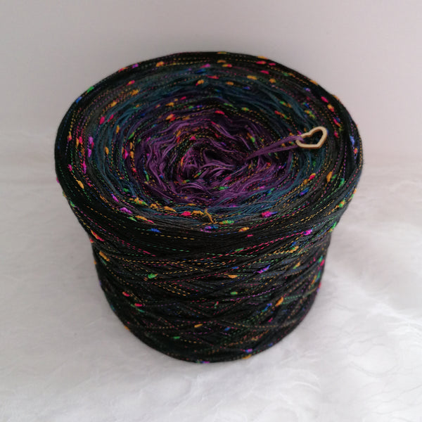 Ombreccino with a slubby thread – Woollyccino