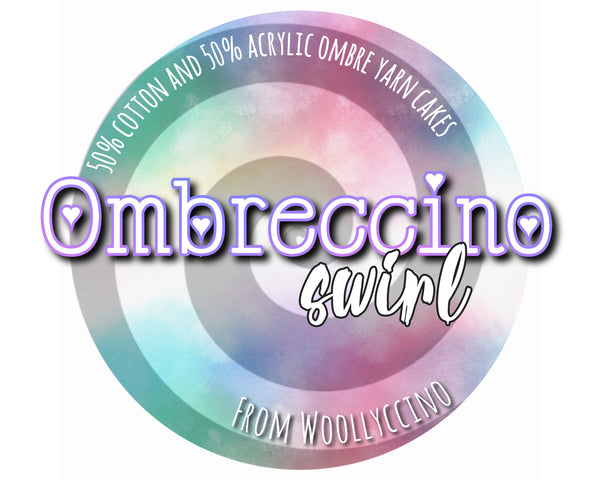 DIY Ombreccino swirl