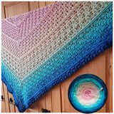 Ombreccino baby pink, creme, pea, riviera, seablue, midnight blue