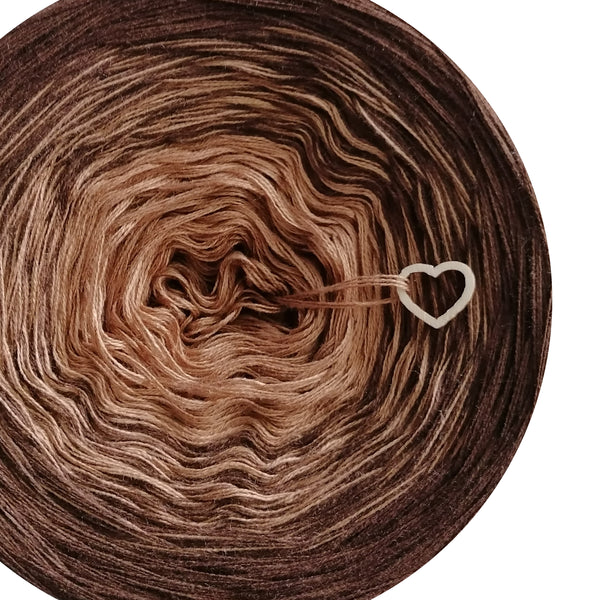 Ombreccino mocha, brown