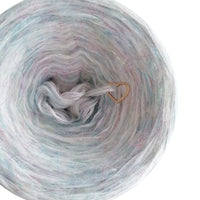 Furryccino 500m - 3 ply wool white & fluffy thread no3
