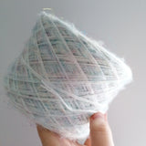 Furryccino 500m - 3 ply wool white & fluffy thread no3