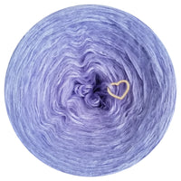 Furryccino 500m - 3 ply crocus & fluffy crocus thread no 4