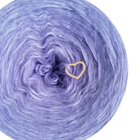 Furryccino 500m - 3 ply crocus & fluffy crocus thread no 4