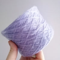 Furryccino 500m - 3 ply crocus & fluffy crocus thread no 4