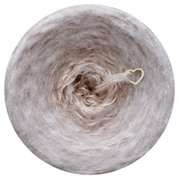 Furryccino 500m - 3 ply beige & 1 ply light beige fluffy thread