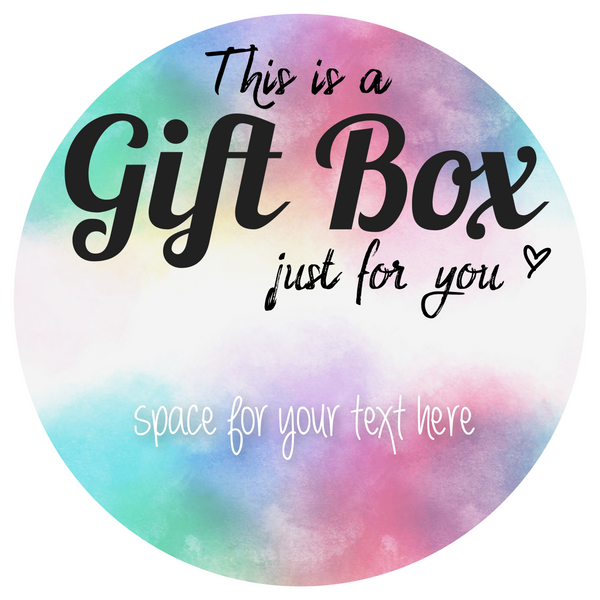This is a GIFT BOX just for you (sticker)