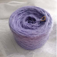 Furryccino 500m - 3 ply crocus & fluffy crocus thread no 4