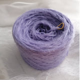 Furryccino 500m - 3 ply crocus & fluffy crocus thread no 4