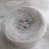Furryccino 500m - 3 ply wool white & fluffy thread no3