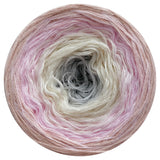Ombreccino light grey, creme, baby pink, peach