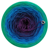 Ombreccino purple, midnight blue, seablue, abs!nthe
