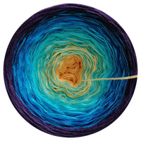 Ombreccino gold, riviera, seablue, purple