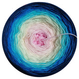 Ombreccino baby pink, creme, pea, riviera, seablue, midnight blue