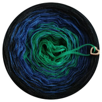 Ombreccino abs!nthe, midnight blue, black