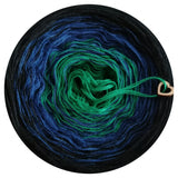 Ombreccino abs!nthe, midnight blue, black