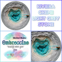 Ombreccino Riviera, kremowy, jasnoszary, kamienny